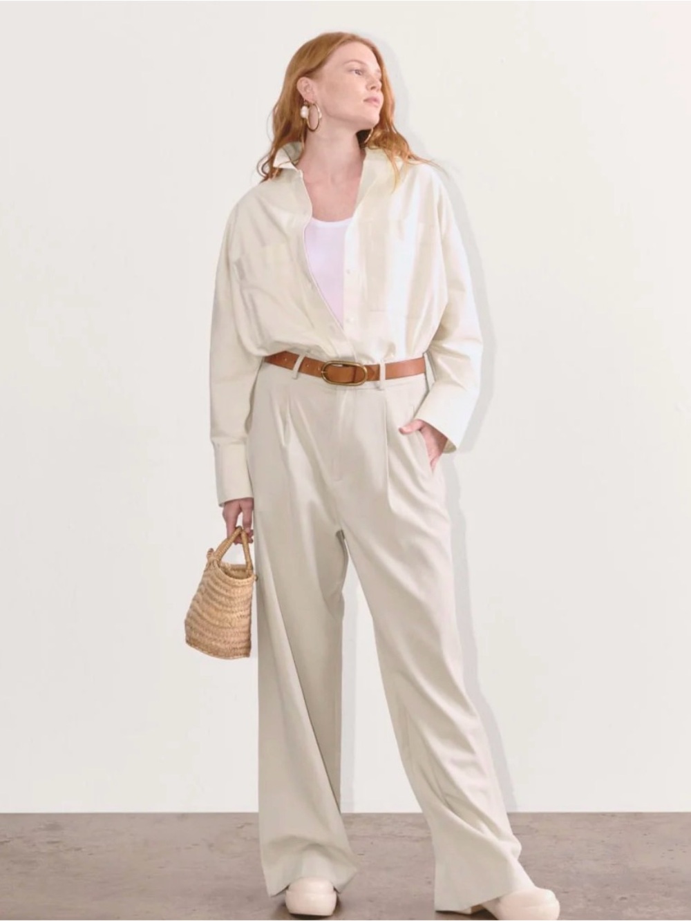 Everlane The Way-High Drape Pant